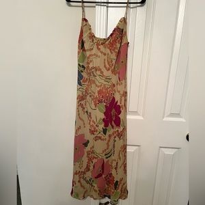 ABS Evening by Allen Schwartz Floral Slip Dress Size 10